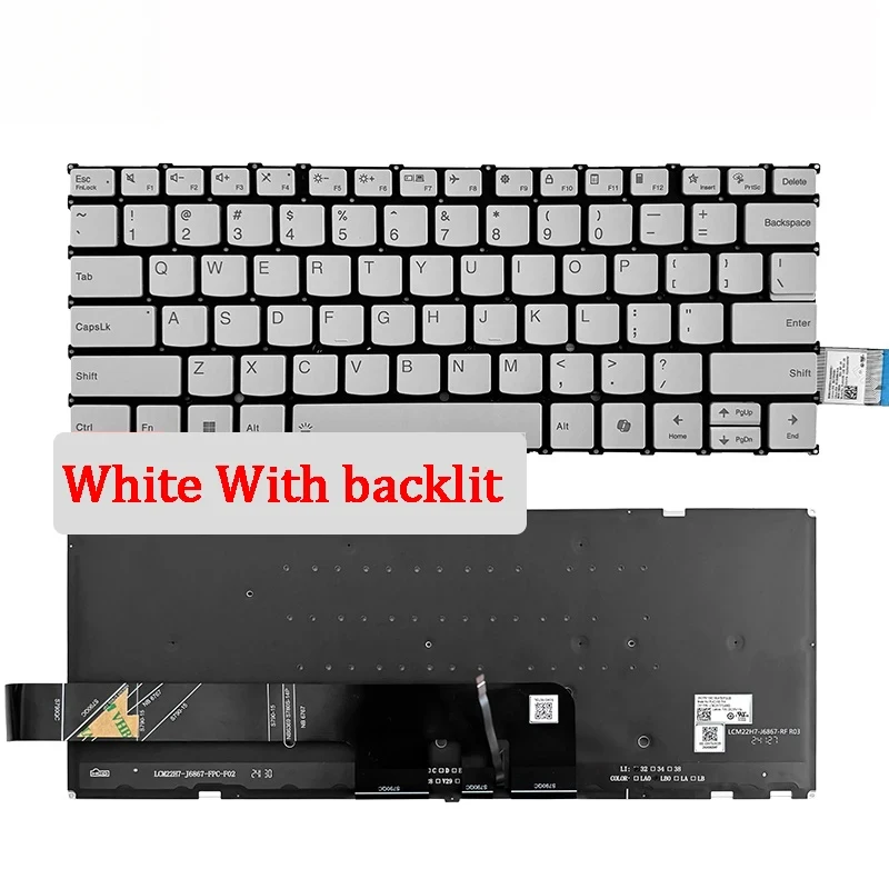 H+New Original Laptop Keyboard For Lenovo Yoga Pro7 14ARP8 Yoga Pro14s IRH8 APH8 PH4CVXB
