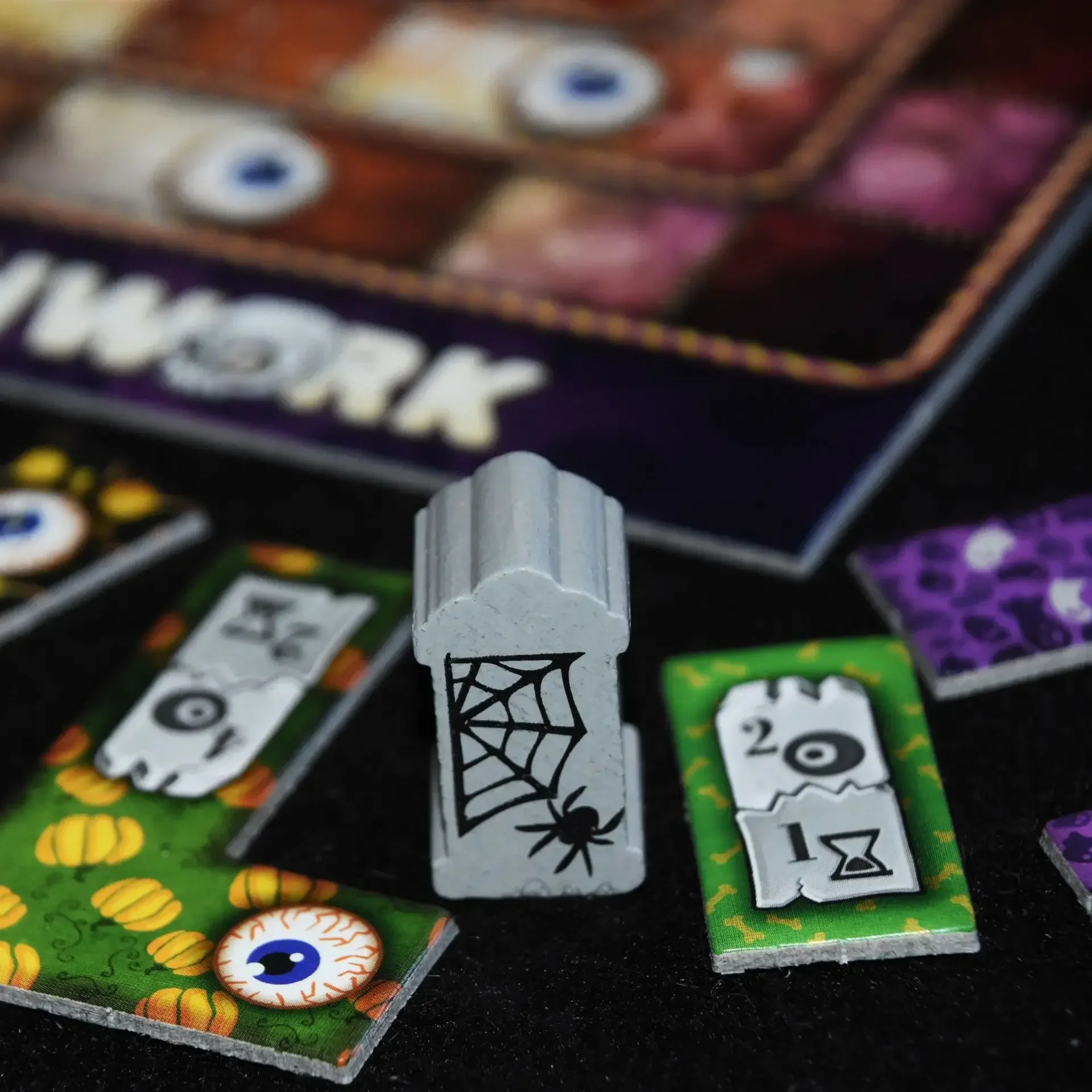 Patchwork Halloween Board Game for Two Players | Strategy Board Game | Perfect for Halloween Night