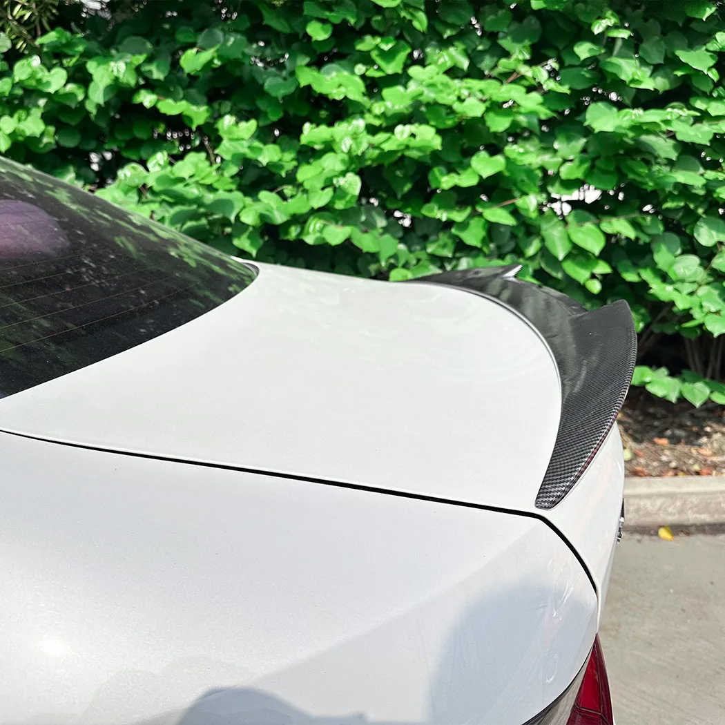 

Для BMW 3 серии G20 320i 325i 330i 2019-2023 гг. ABS пластик автомобиля карбоновый глянцевый черный задняя крышка багажника автомобильный спойлер крылья тюнинг