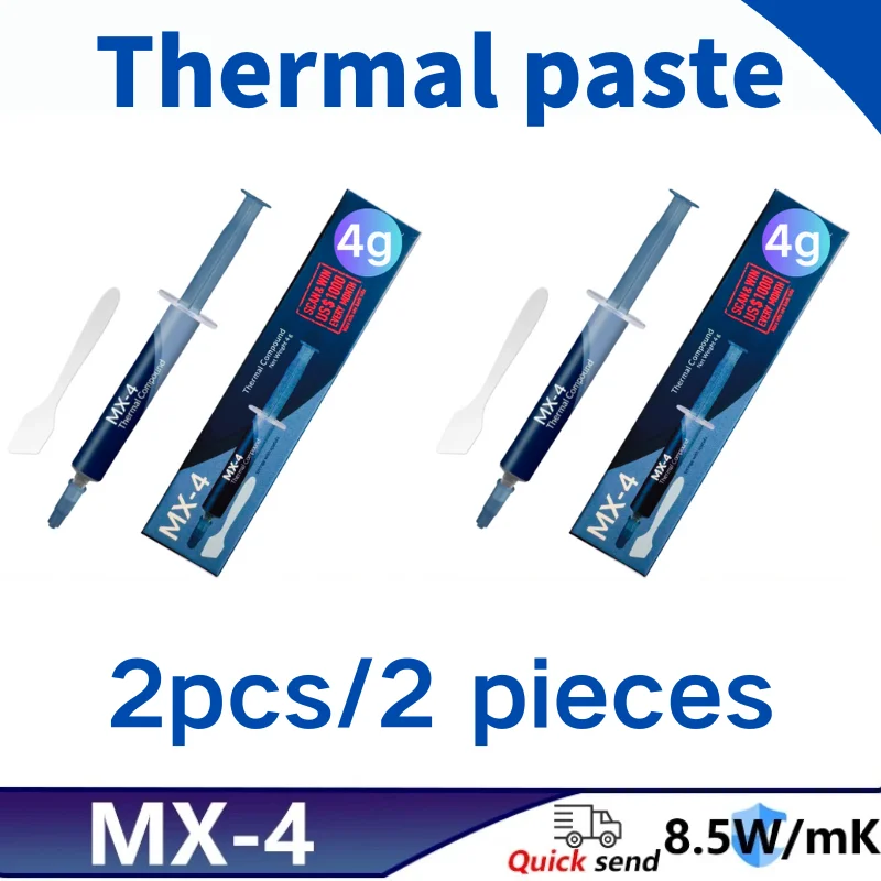 MX-4 4g processore di grasso termico composto termico pasta termica CPU GPU Cooler ventola di raffreddamento fluido conduttivo dissipatore di calore intonaco