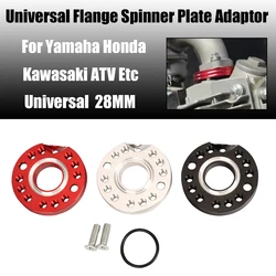 28mm colorful CNC Carb Adjuster Carburetor Inlet Manifold Spinner Plate Adaptor For Pit Dirt Bikes Buggy