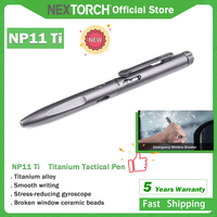 NEXTORCH NP11 Ti Military Tactical Pen High Quality Titanium alloy Self Defense pen  EDC Tool with Broken Window Ceramic Beads