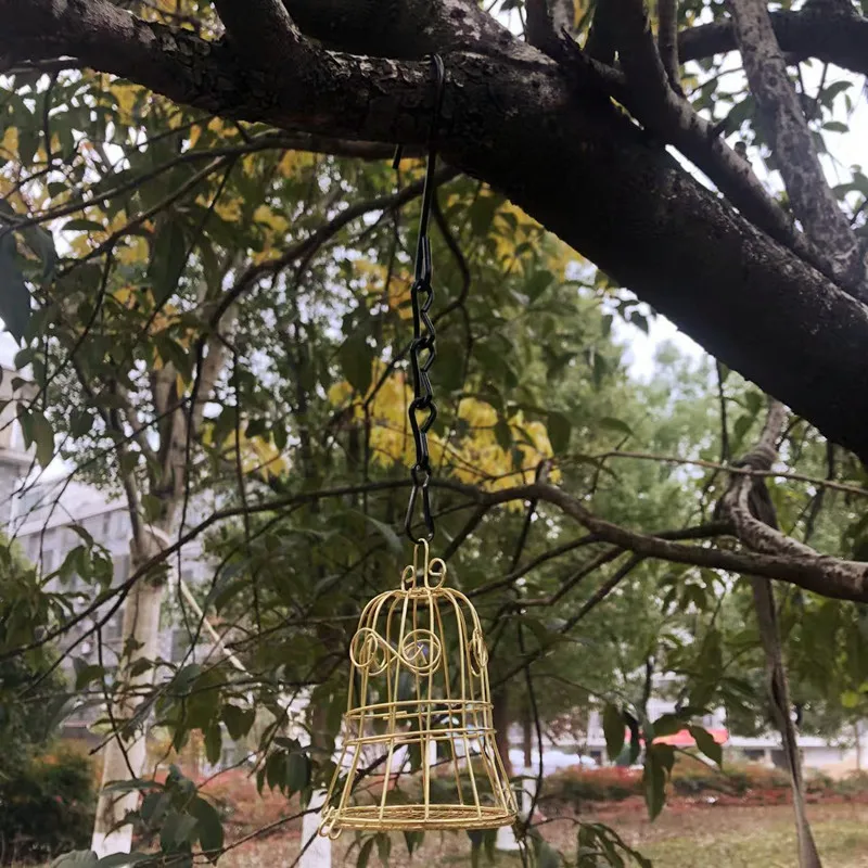 

2 Pcs Bird Feeder Feeders for Outdoors Cute Ornament Fruit Finch outside Balcony Feeding Station