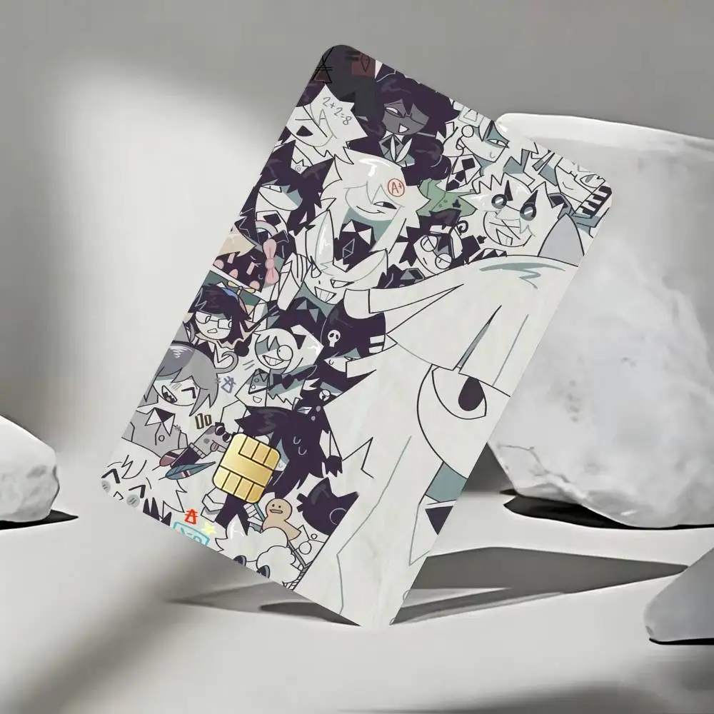 FPE F-Fundamental P-Paper E-Education Credit Card Skin Stickers For VISA Bank Bus Access Card Protective Film Cover Sticker