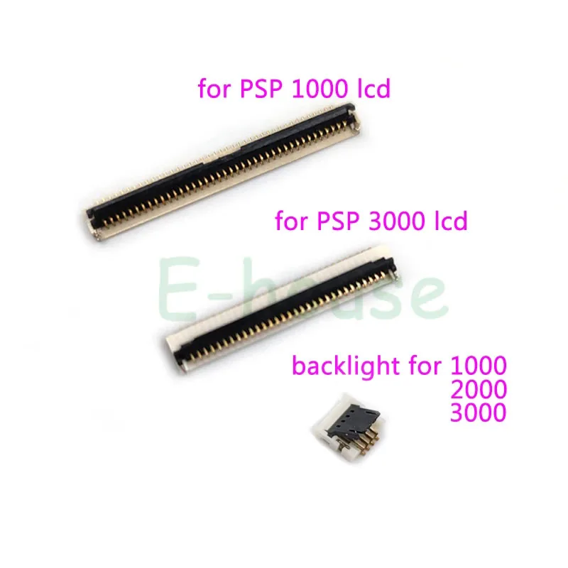 For PSP 1000 2000 3000 LCD Screen Display Flex Cable Connector Port Jack Backlight Socket replacement