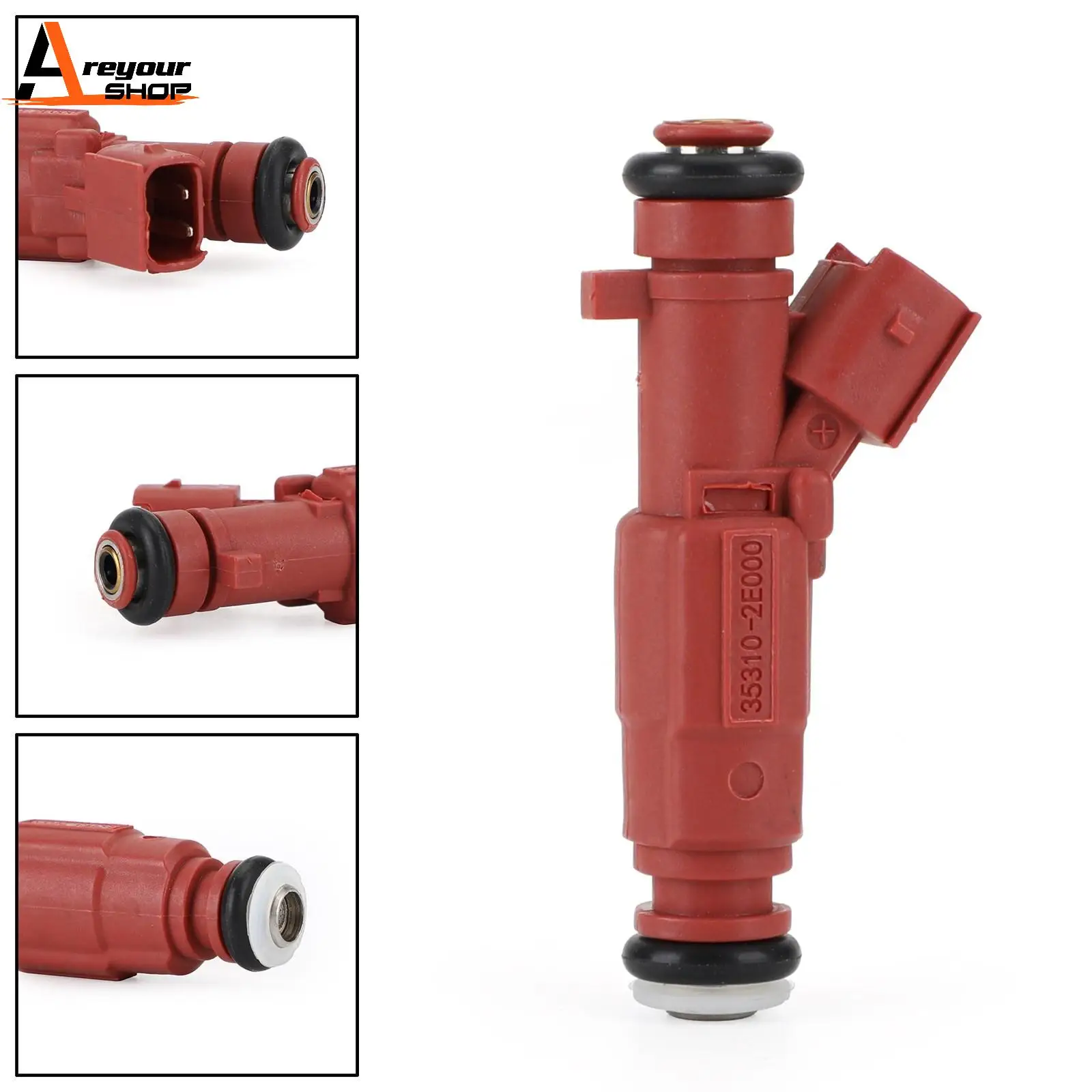 Areyourshop 1pcs Fuel Injector Fit For Hyundai ELANTRA 1.8L 2011-2015 35310-2E000 353102E000 Car Auto Parts