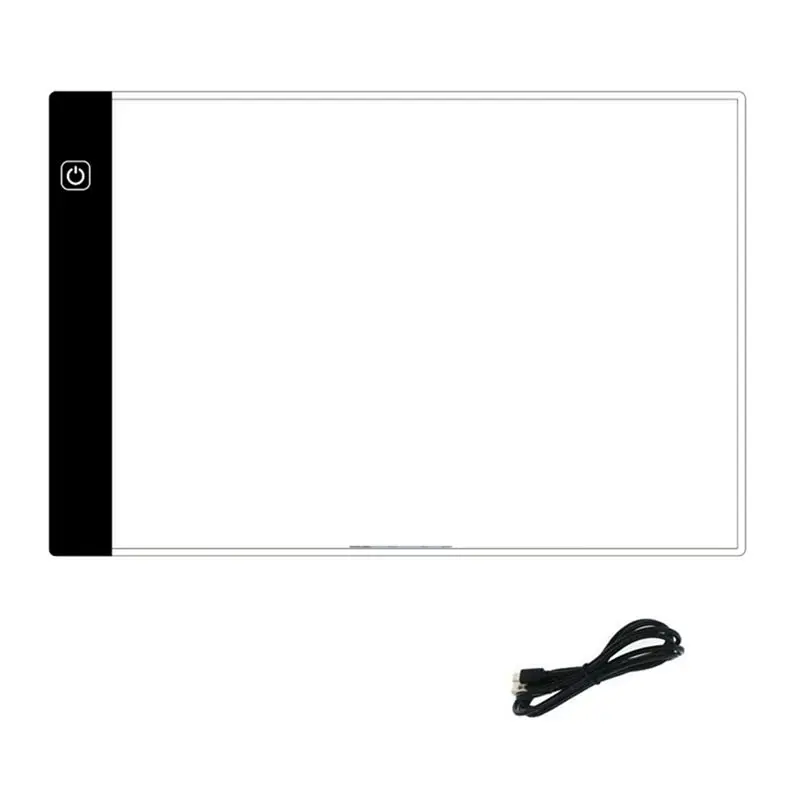 Leading-A4 Drawing Board Pad Stepless Dimming LED Luminous Board Anime Copying And Writing Platform LED Copy Desk Eye Protection
