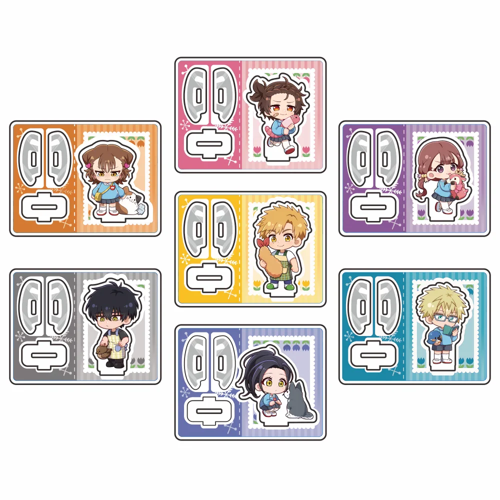 

Anime Medalist Acrylic Stand Yuitsuka Inori Figure Akeuraji Tsukasa Standee Display Goods Collection Desk Decoration Ornament