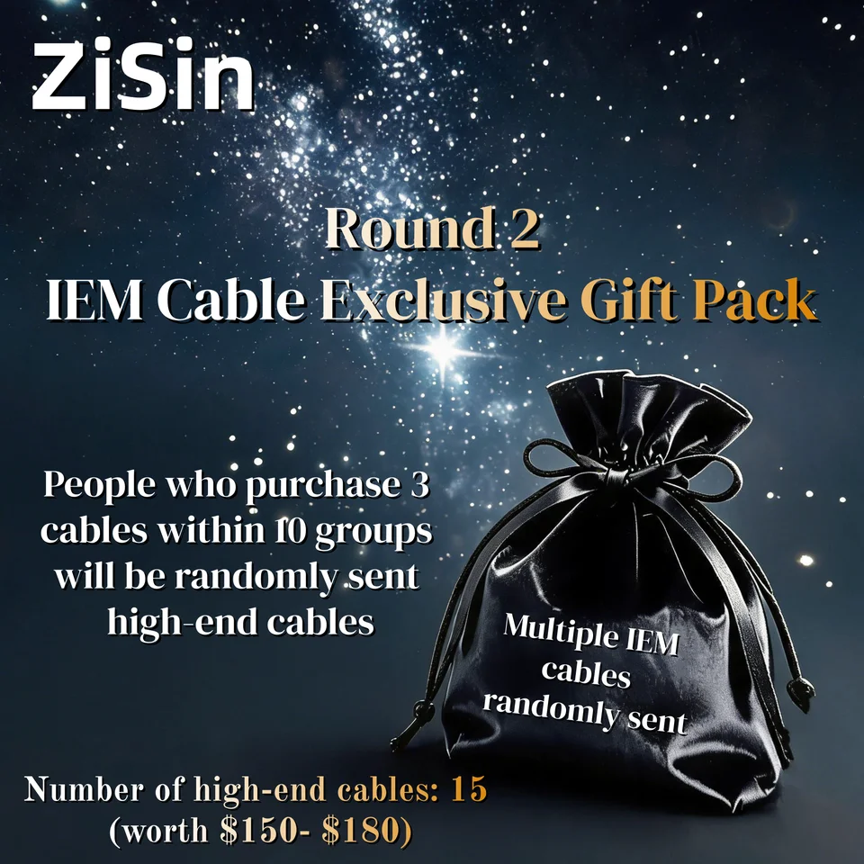 【¥7,614】ZiSin IEMケーブル 感謝セット第2弾 3.5mm 0.78 2pin 特別割引-アリエク特価アラート