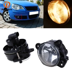 POSSBAY Car Front Fog Light Driving Headlight for Volkswagen Polo 9N3/MK4F 2005-2009 Halogen Foglamp for VW Crafter 2006