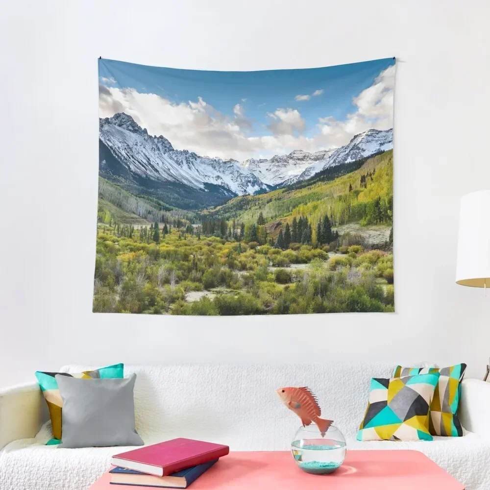 

The Scenic San Juan Mountains of Colorado in Autumn Tapestry Bedroom Decorations Living Room Decoration Tapestry