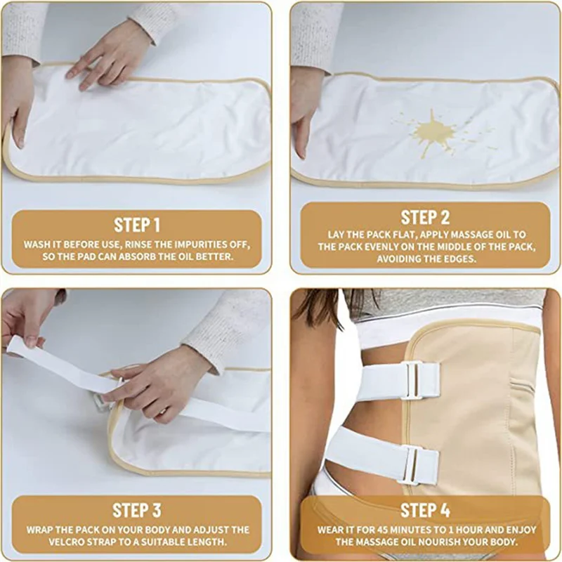 BON-sac auxiliaire de soin d'huile essentielle, réutilisable avec sangle élastique réglable, lavable en Machine