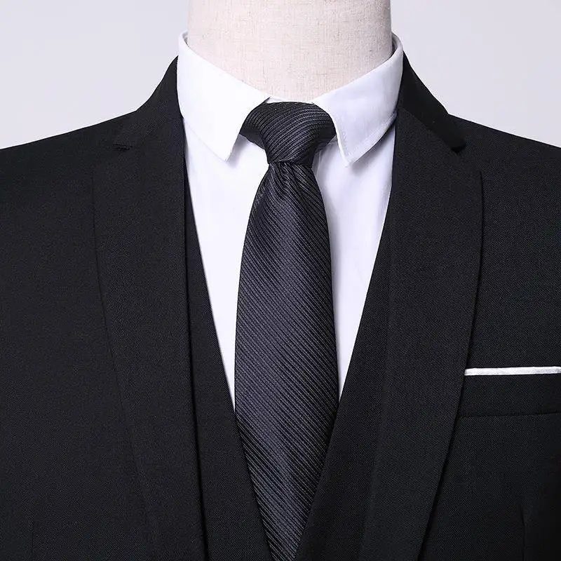 

Мужской костюм Slim Fit: корейский стиль, для свадьбы, официальных мероприятий, фотосессий, собеседований, деловой костюм