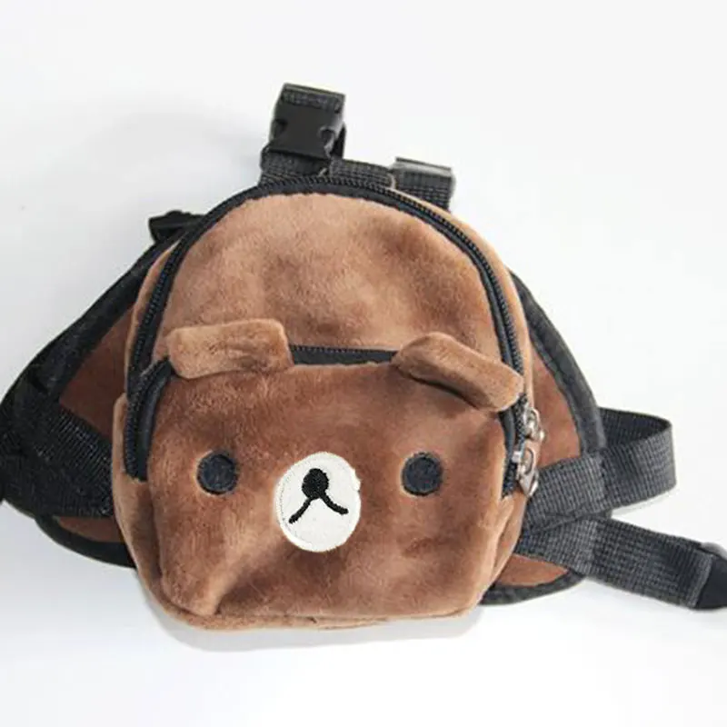 Funny  Cute Durable Nylon Pet Backpack for Small Medium Dogs Convenient Portable Large-capacity Dog Snack Bag Dog Backpack