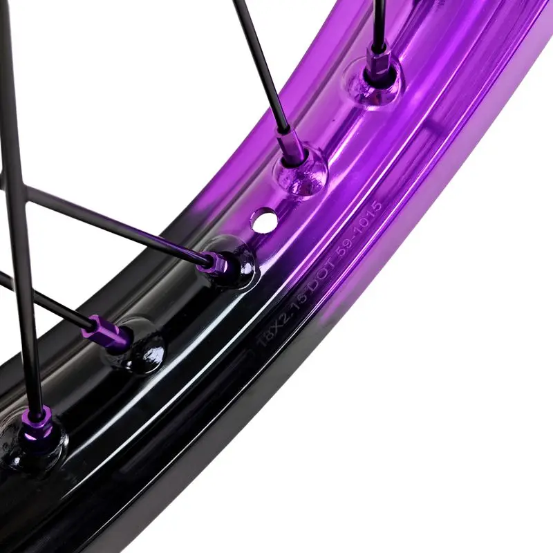 عجلات دراجة ترابية كهربائية Surron شخصية مخصصة 16 18 19 21 بوصة مجموعة عجلات لـ SurRon Light Bee-X Talaria Sting R Mx4