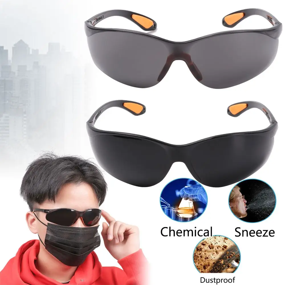 Eye Protection Protective Safety Riding Goggles Vented Glasses Work Lab Dental Safety Glasses