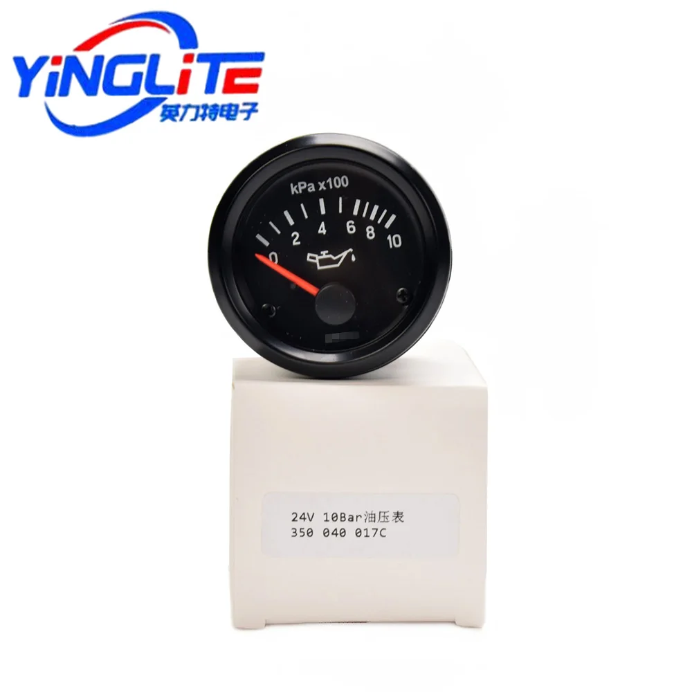 

Diesel Generator Gauge Oil Pressure Gauge 12V/24V Genset Parts Oil Pressure Gauge