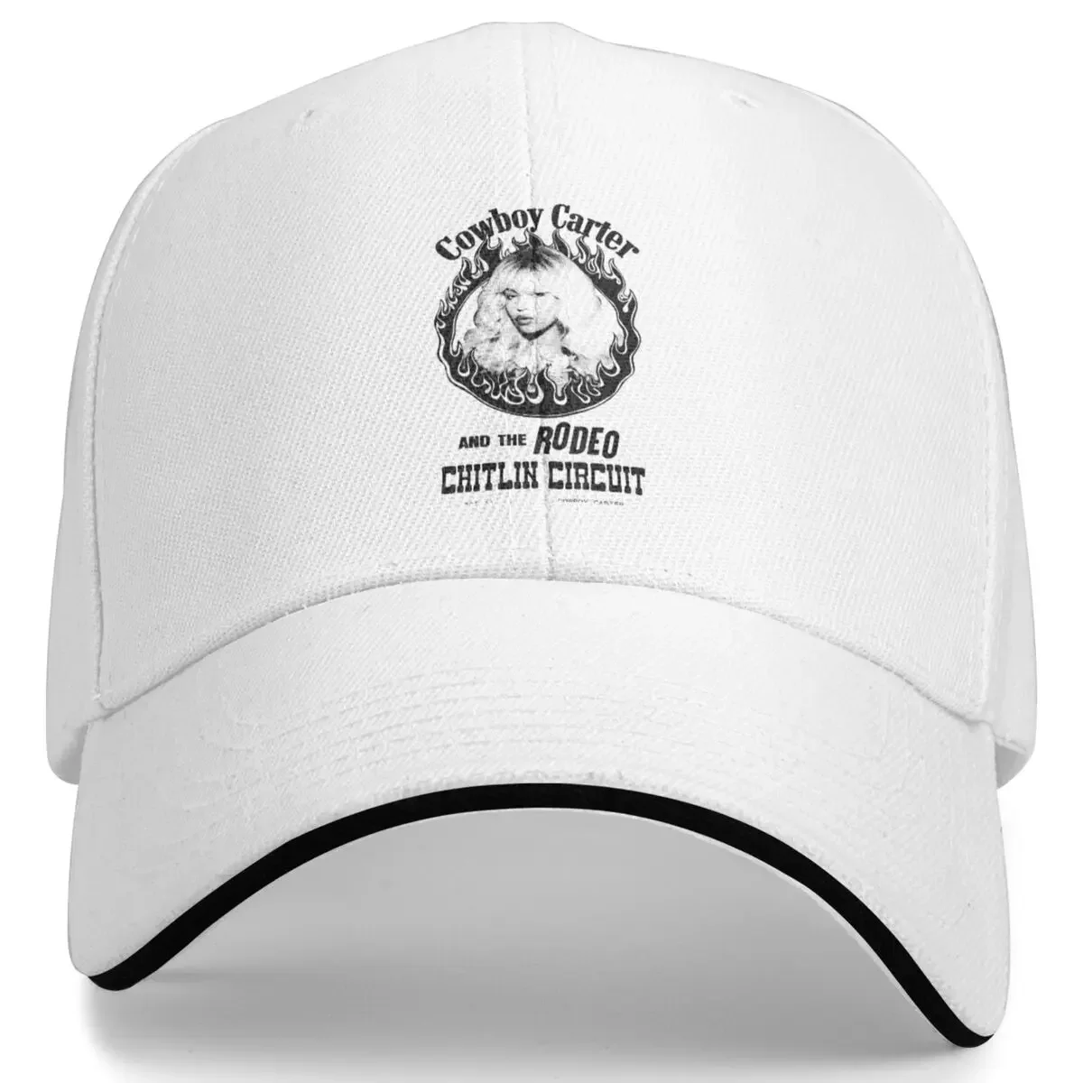 Cowboy Carter Baseball Cap Retro Music Album Streetwear Trucker Hat Spring Women Men Running Hippie Baseball Caps