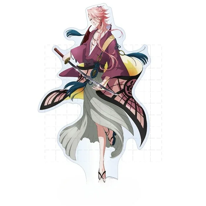 Game Touken Ranbu Online Acrylic Stand Doll Anime Mikaduki Munechika Yamanbagiri Kunihiro Figure Model Plate Cosplay Toy Gift