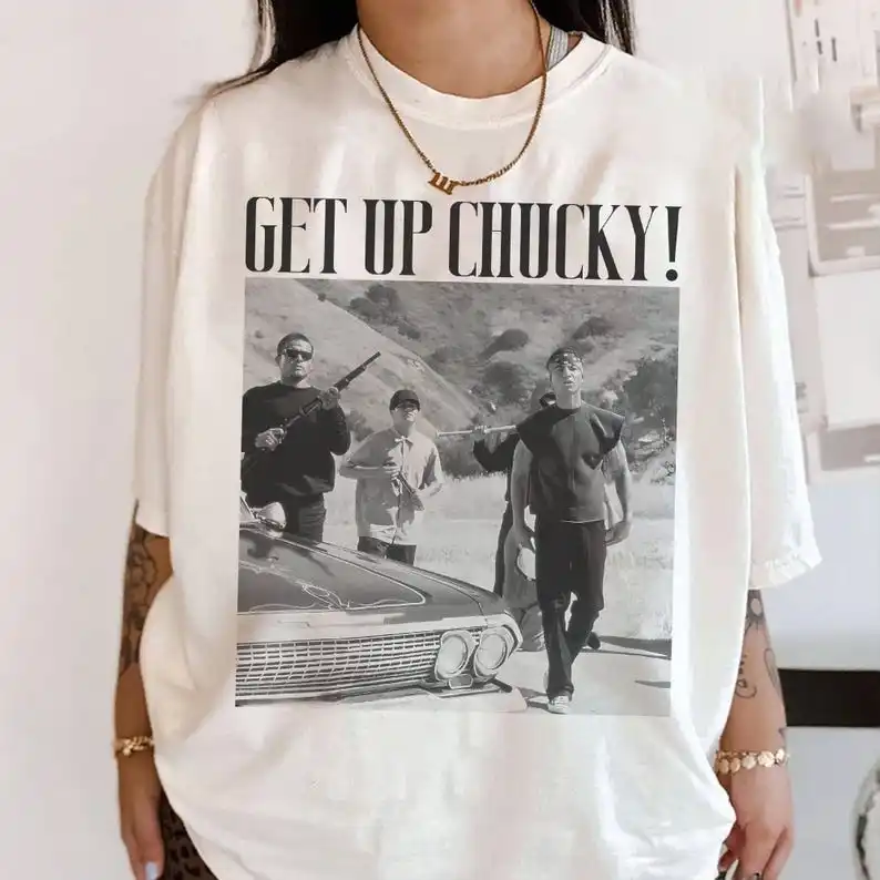 Camisa Paco Get Up Chucky Bootleg, camiseta vintage Vatos Locos, sudadera de película antigua, camisa de película vintage, camisa retro de los años 90
