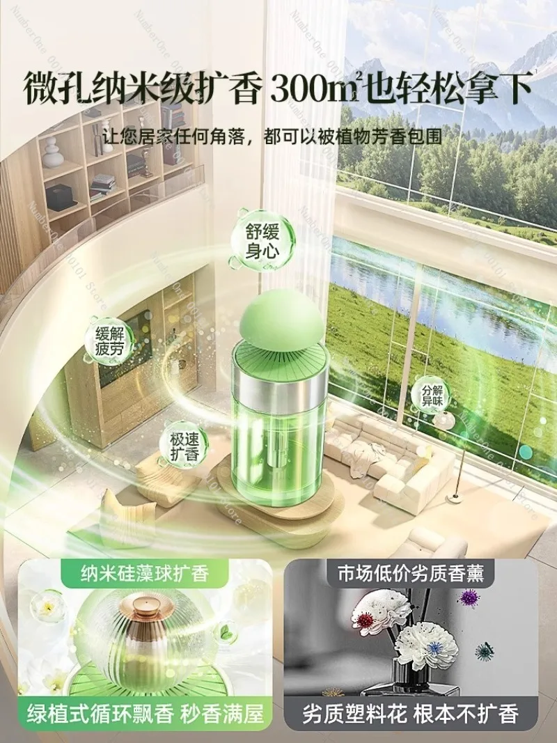 Indoor Aromatherapy Air Freshener,Long-Lasting Gardenia Scent Diffuser for Bedroom,Bathroom,and Toilet Deodorization