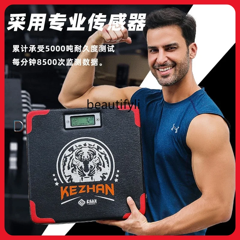 Target Boxing Power Display Force Measuring Boxing Dynamometer Machine Boxing Strength Testing Machine Focus Mitts Machine Wall