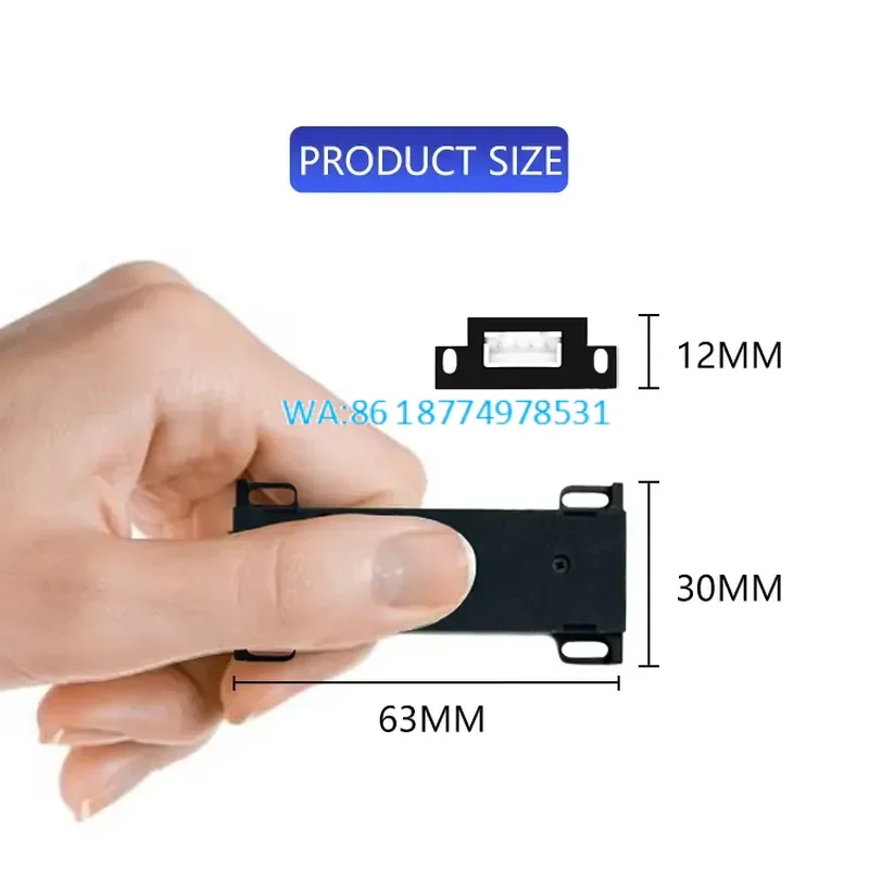 Wmwmnu for Short Distance Rangefinder Module UART TOF Range Sensor 5m Range Class 1 Robot Arm Distance Measuring