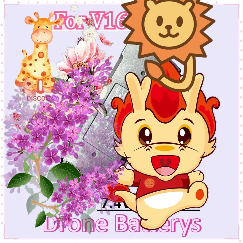 Новый аккумулятор для дрона 7,4 В, 3000 мАч, аккумулятор для V198 V168 PRO MAX, аккумулятор для дрона V168 PRO, запчасти, аксессуары, оптовая продажа