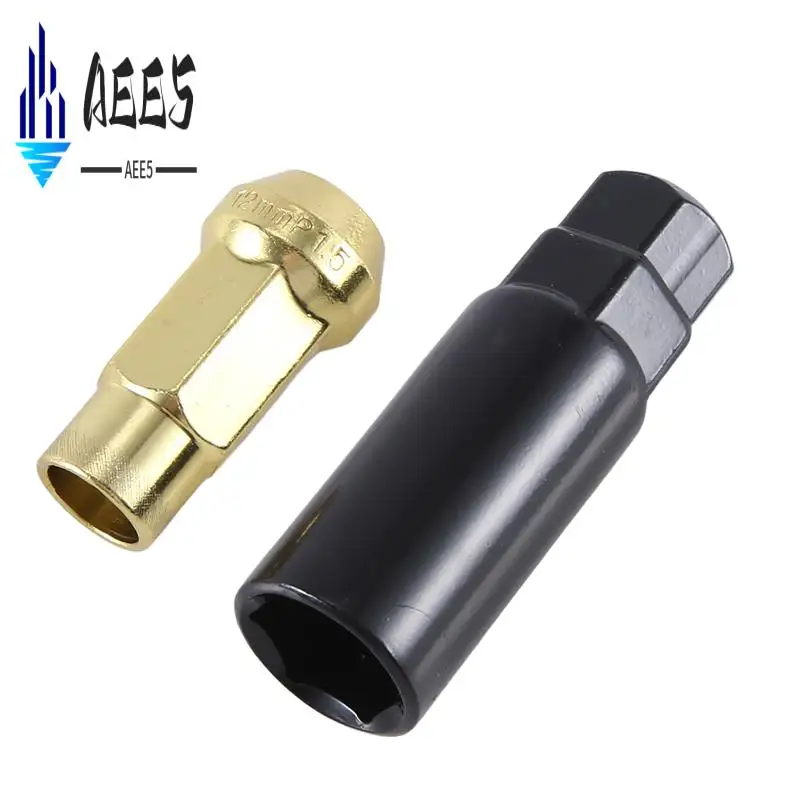 

AEE5-M12X1.5 Колесная гайка Колесная гайка Универсальное украшение колеса Внешние автомобильные принадлежности