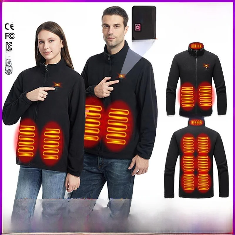 

Мужской воротник-стойка с подогревом Fce Jaet, USB-нагрев nt, теплая одежда с постоянной температурой, обычная длина...