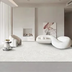 Fashionable Advanced Decorate Living Room Carpet Home Simple Modern Bedroom Plush Mat Striped Cloakroom Soft Rug Ковер Tapis 러그