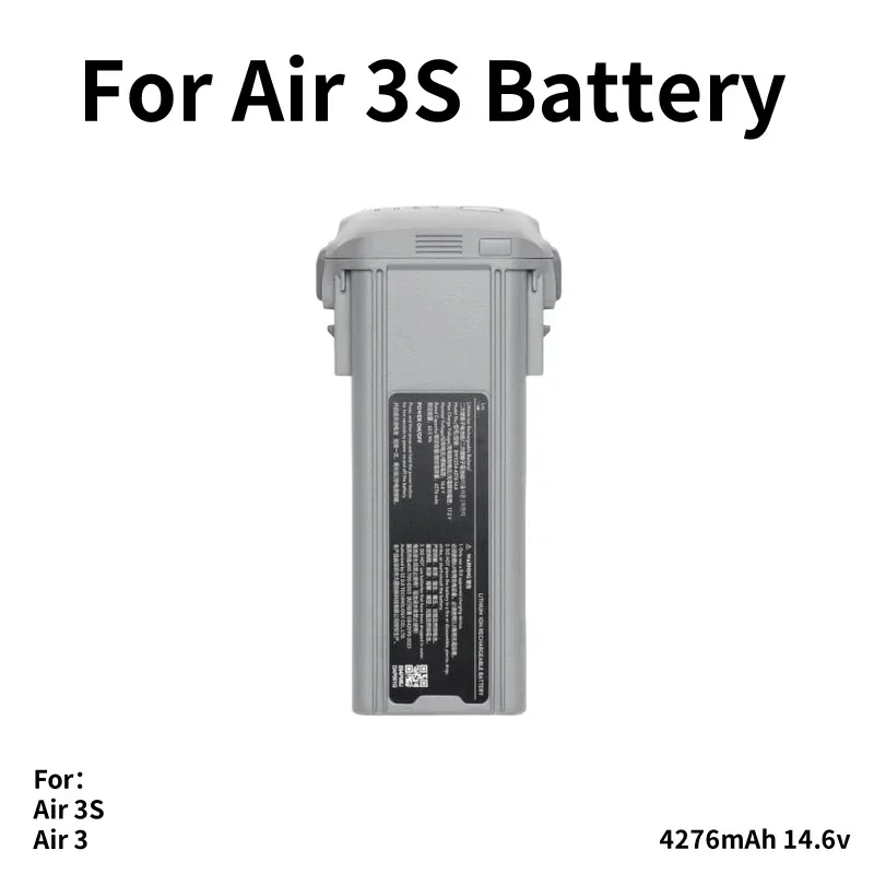 

DJI Air 3S/Air3 Intelligent Flight Battery Capacity 4276 mAh Provides 45-minute Flight Time in Stock