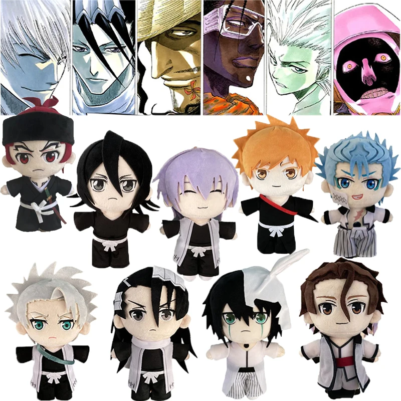 

20 см BLEACH плюшевые игрушки Ulquiorra Cifer Kuchiki Rukia Ichimaru Gin аниме косплей плюшевая кукла мягкая фигурка фанаты рождественские подарки