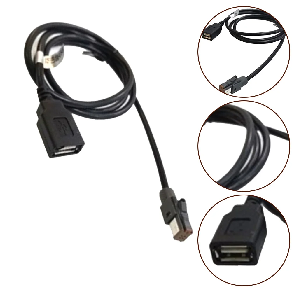 Car Aux Audio Input Media Data Wire Plug To USB Conector adattatore per Outback per Legacy per Forest Man per Suzuki