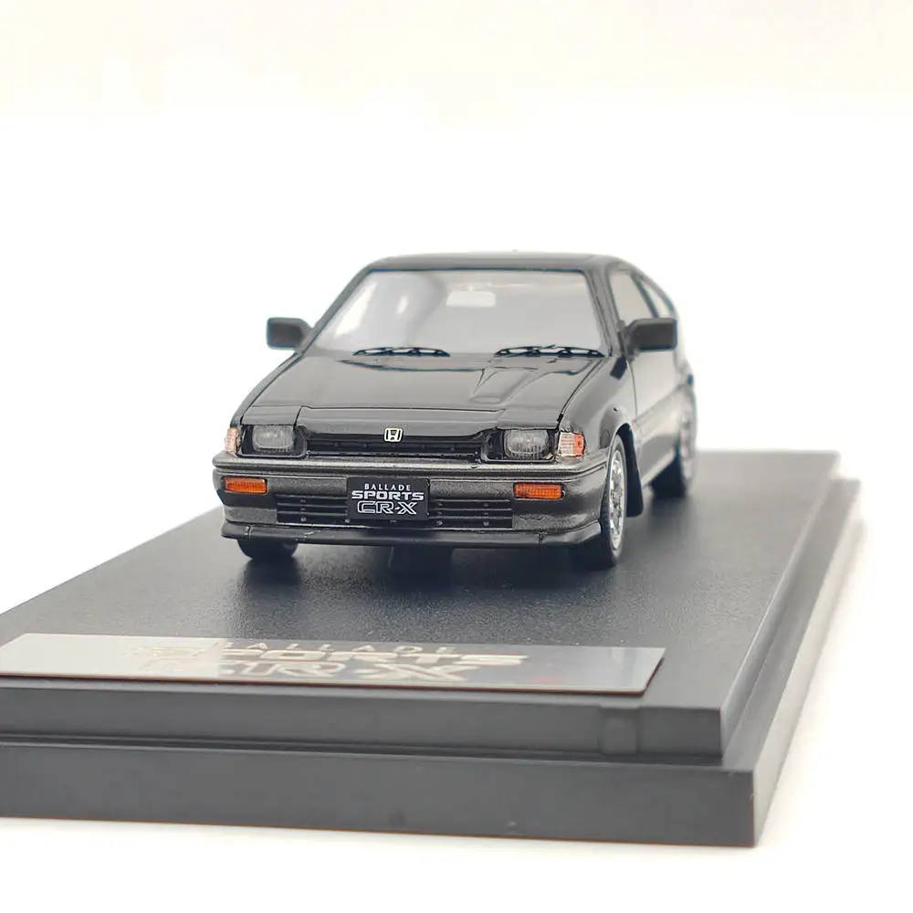 Mark43 1/43 Ballade Sports CR-X Si AS CF-48 Wheel Black PM4384SBK Resin Model Toys Car Limited Collection