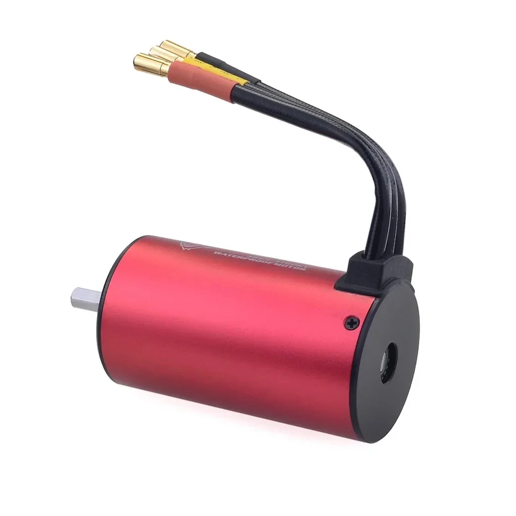تجاوز هواية KK 3665 3670 3674 موتور 80A 120A ESC مقاوم للماء فرش كومبو ل 1/8 1/10 Wltoys MJX hglrc RC سيارة قارب RC أجزاء