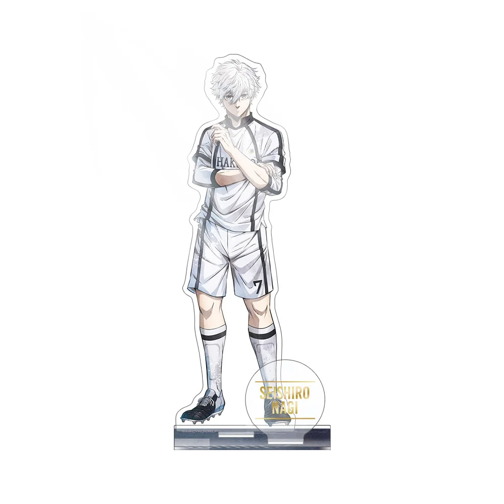 BLUE LOCK Hot Anime Figures Seishiro Nagi Reo Mikage Cosplay Acrylic Stands Model Desk Decor Birthday Gift Fans Collection