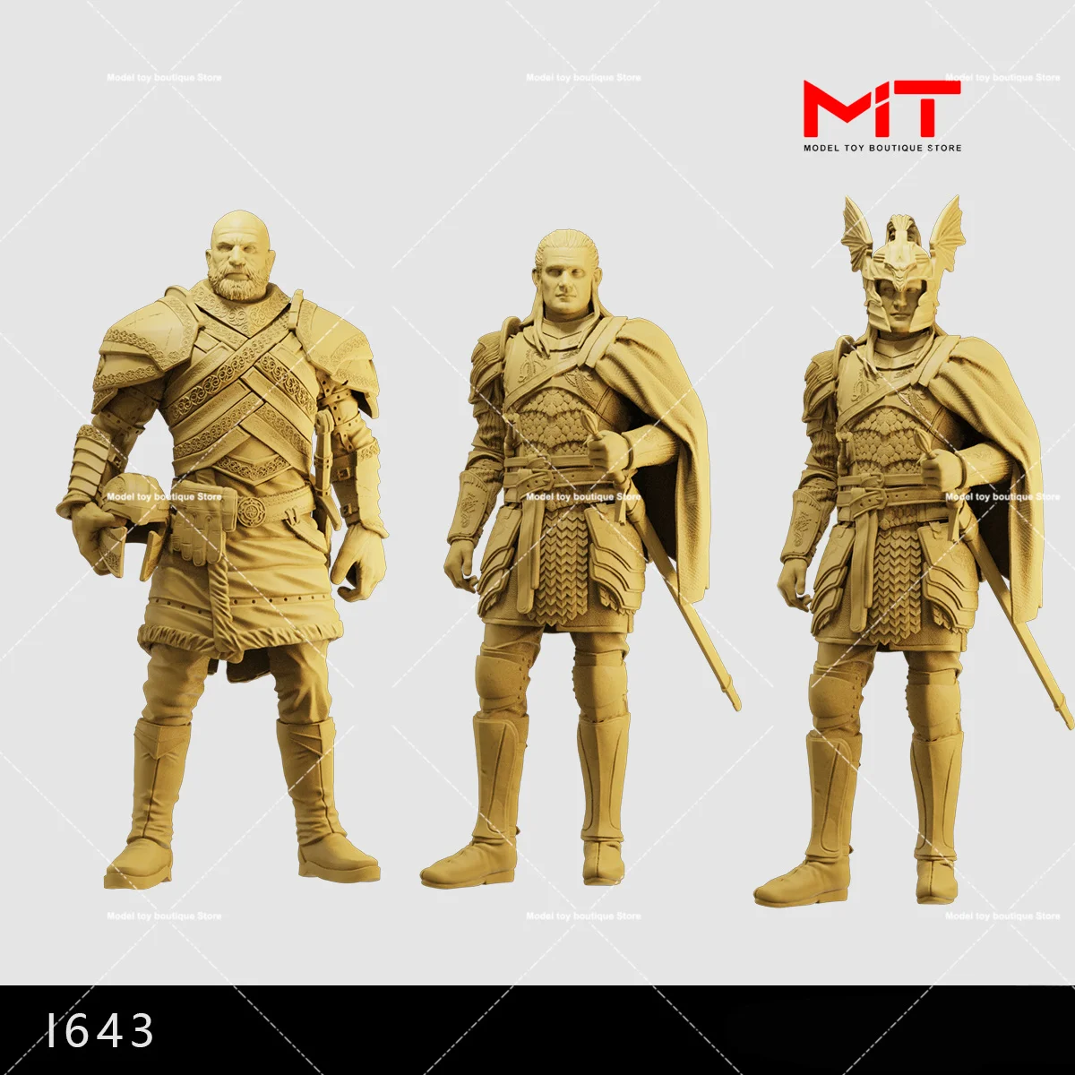 

Miniature Figurines 1/64 1/43 Commander and Prince Figure People Model Creative Props Scene Dolls Resin Diorama Model Toy Gift