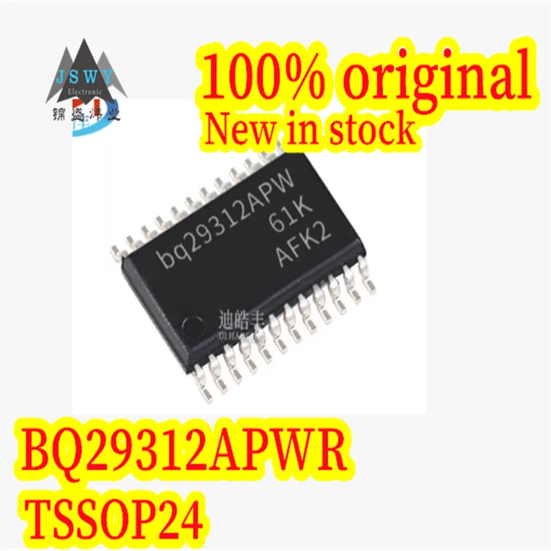 

(1/5 PCS) BQ29312APWR BQ29312 TSSOP24 100% Brand New Original Battery Management Chip In Stock Fast Shipping