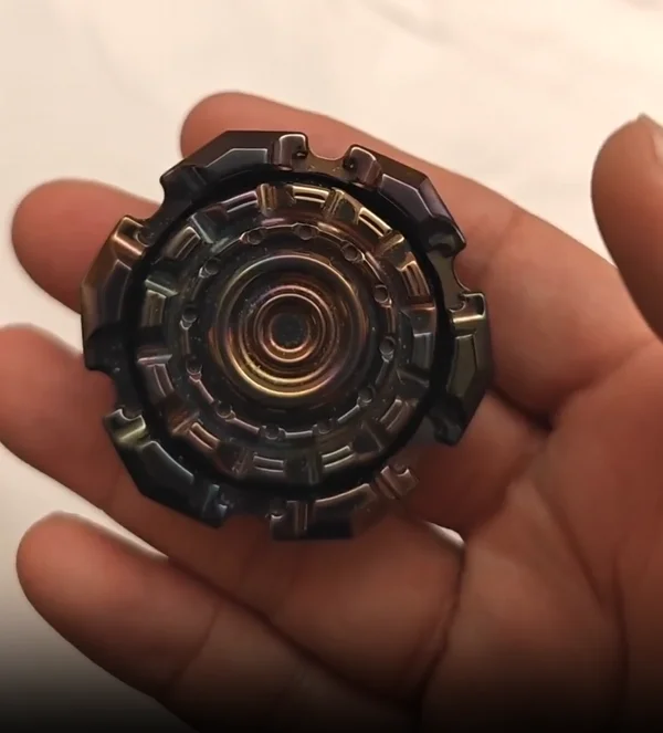 

Nine Hand Engine Fingertip Gyroscope, Linkage Gyroscope, Zirconia Color