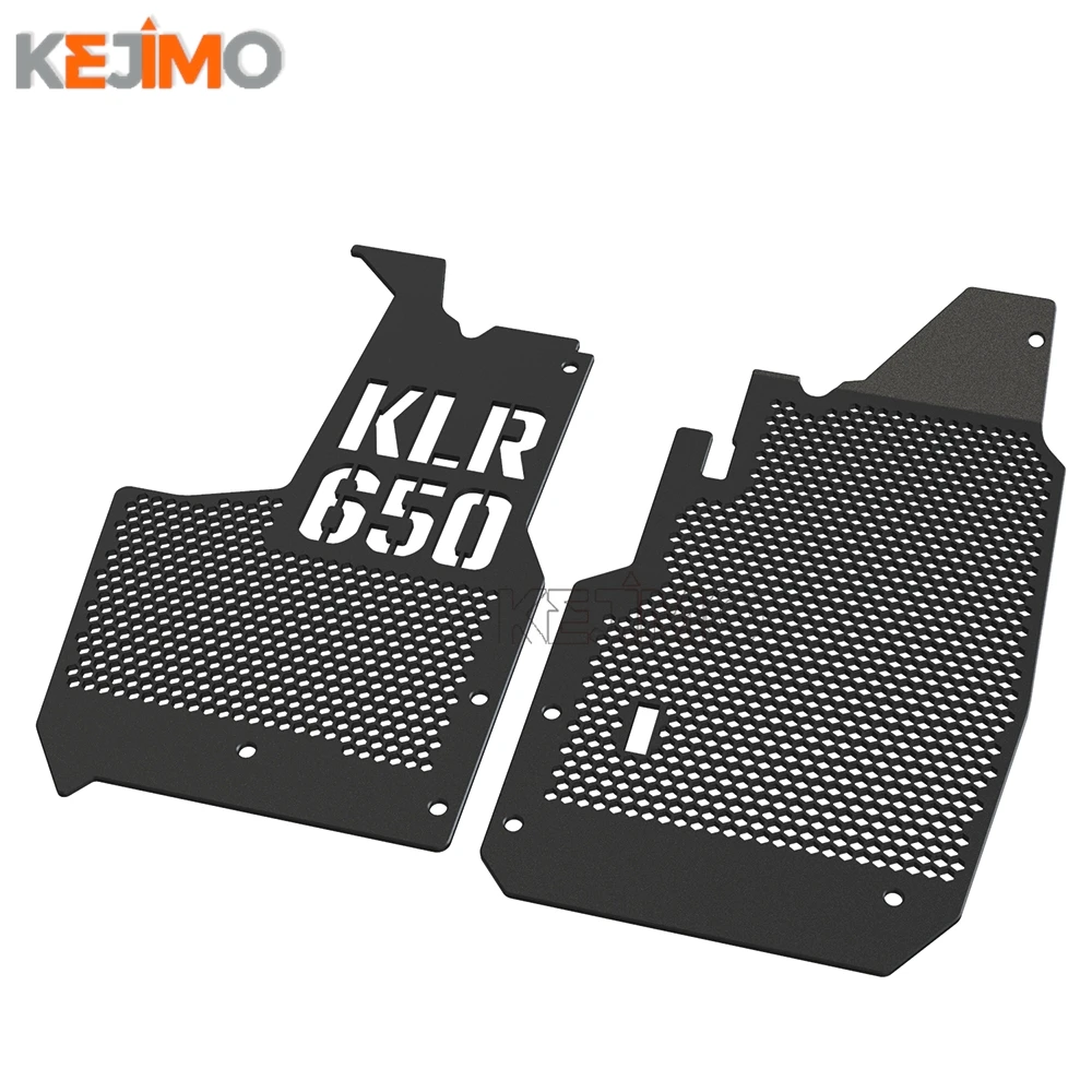 

2025 Motorcycle FOR Kawasaki KLR650 2022-2024 KLR 650 S ABS Traveler Adventure Radiator Grille Cover Guard Protection Protetor