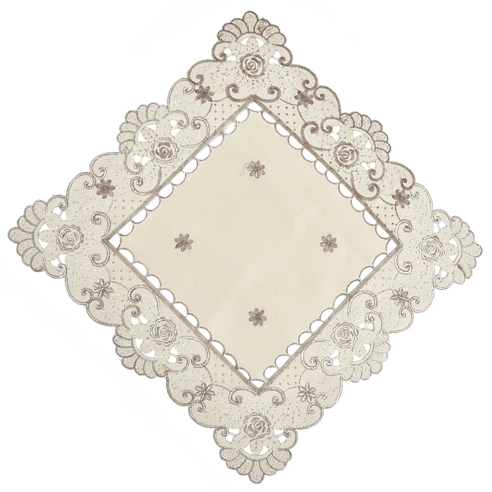Waterproof Pastoral Table for runner Embroidered Floral Cover Home Event Wedding Ceremony Party Tablecloth Decorations