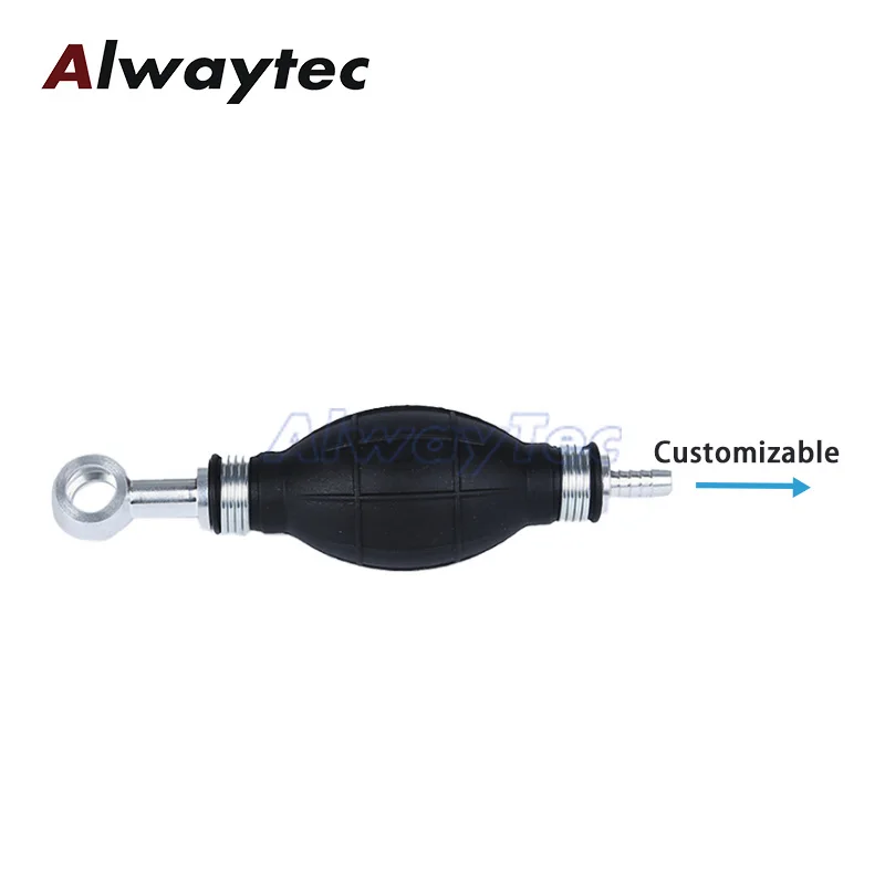 Customizable Hand Fuel Primer Pump Transfer Vacu Bulb for Car Boat Marine Outboard Inboard 8mm 10mm 12mm 14mm Sizes Available