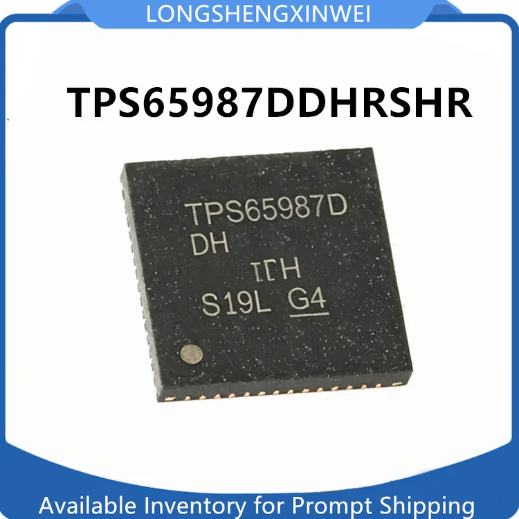 1PCS New Original TPS65987DDHRSHR Silk Screen TPS65987DDH QFN56 USB Interface Circuit Chip in Stock