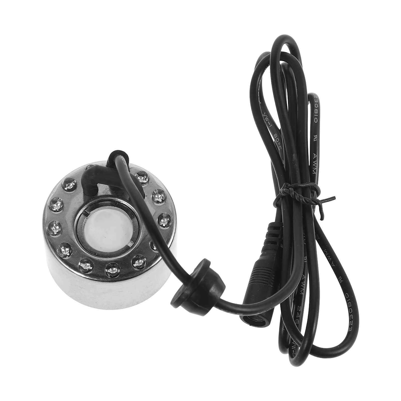

Atomizer Door 12 Lights Halloween Air Humidifier Pond Fogger Indoor Machine Fountain Maker Silver Cauldron Mister