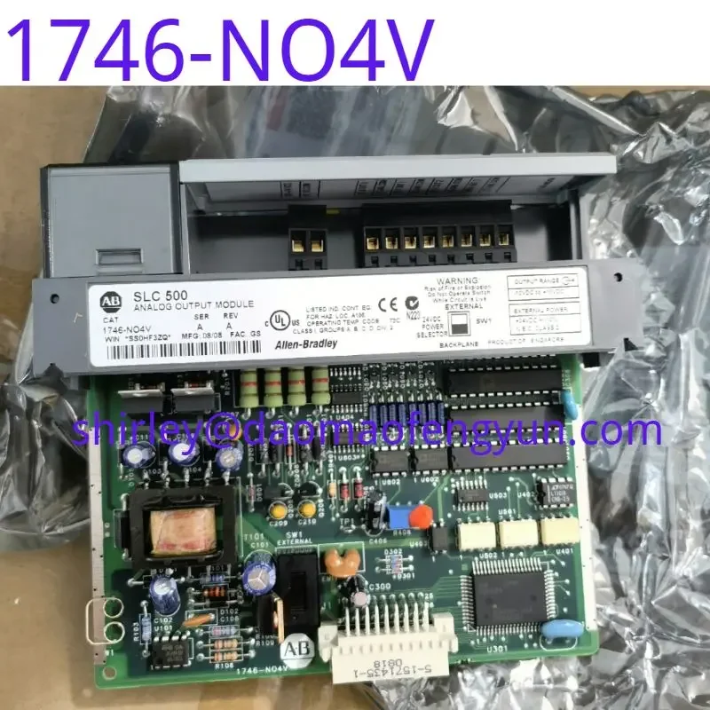 

Used PLC module 1746-NO4V