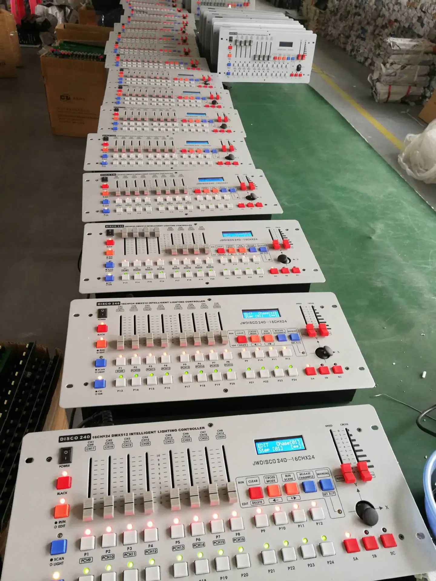 Ava Professional Stage Lighting Controller 240 DMX Console view 5