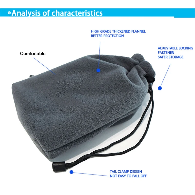 Thick/Thin Plush Storage Bag for DJI Mini 4 PRO/Mini 3 PRO/Mini 3 Portable Handbag Drone / Control Carrying Case Accessories