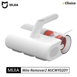 NIEUWE Originele MIJIA Mijtverwijderaar 2 Voor Thuis Bed Quilt UV Sterilisatie Desinfectie Stofzuigers 12kPa cycloon Zuigkracht CN