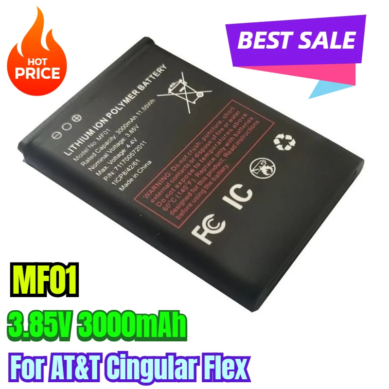 

3.85V 3000mAh Mobile Phone Battery MF01 for AT&T Cingular Flex